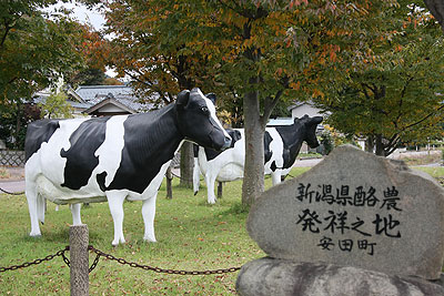 新潟県酪農発祥の地