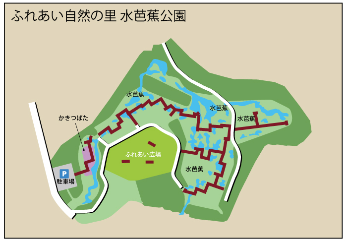 水芭蕉公園マップ